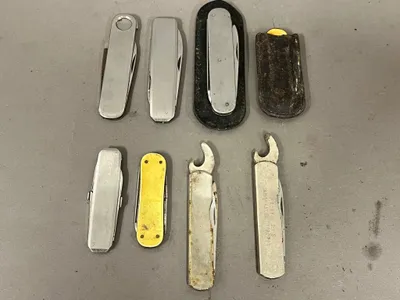 Samling lommeknive