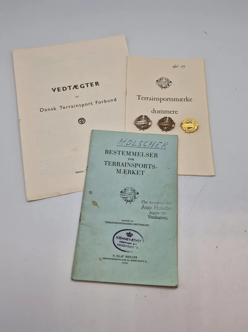 Lot originalt dansk terrænsport