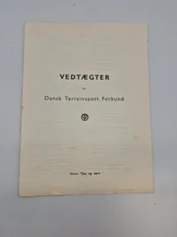 Lot originalt dansk terrænsport
