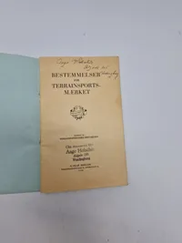 Lot originalt dansk terrænsport