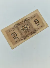Originale militære pengesedler til brug i dk af de allierede
