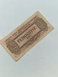 Originale militære pengesedler til brug i dk af de allierede