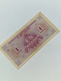 Originale militære pengesedler til brug i dk af de allierede