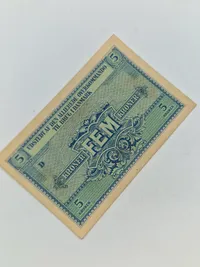 Originale militære pengesedler til brug i dk af de allierede