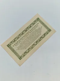 Originale tyske pengesedler - ww2
