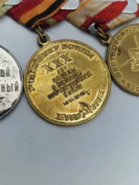 Original russisk medaljespange