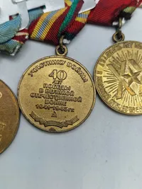 Original russisk medaljespange