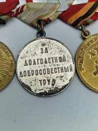 Original russisk medaljespange