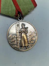 Original Soviet russian medal «DISTINGUISHED SERVICE IN GUARDING THE STATE BORDER