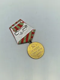 Original Soviet Medal for the Defense of Moscow