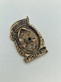 Original badge, Excellent Railway Dispatcher Service worker