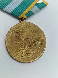 Original medal, For Transforming the Non-Black Earth of the RSFSR, USSR