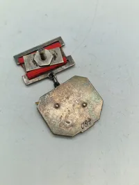 Original Badge "Honoured Test Navigator of the USSR"