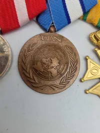 Originalt dansk medalje sæt - almen størrelse og miniature