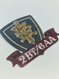 Originalt skilt - 2BT/6AA