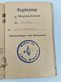 Originalt Hitlers jugend ID