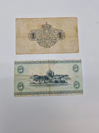 Originale danske pengesedler