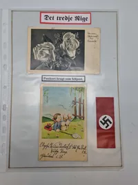 Lot diverse feltpost mm.