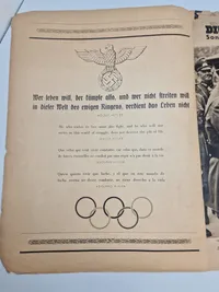 Originalt Die Woche (olympiaden 36)