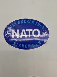 Militære klistermærker mm.