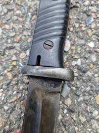 Original tysk K98 bajonet