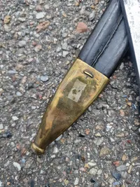 Original Tysk M1871 bajonet