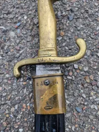 Original Tysk M1871 bajonet