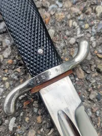 Original tysk udgangsbajonet brand - ww2
