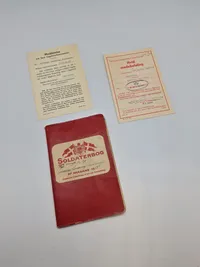 Original dansk soldater bog