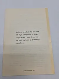 Original dansk soldater bog