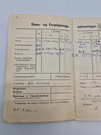Original dansk soldater bog