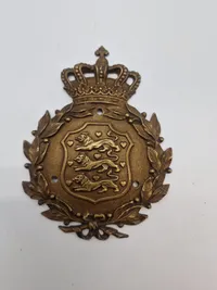 Originalt M/23 nummerplade mærke det store til panser og lastbiler