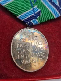 Originalt HJV anciennitetstegn - 25 år