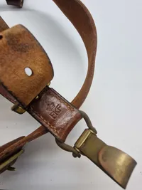 Originalt M/23/47 bælte med skrårem
