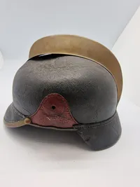 Original tysk brandhjelm