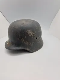 Original tysk hjelm skal - ww2