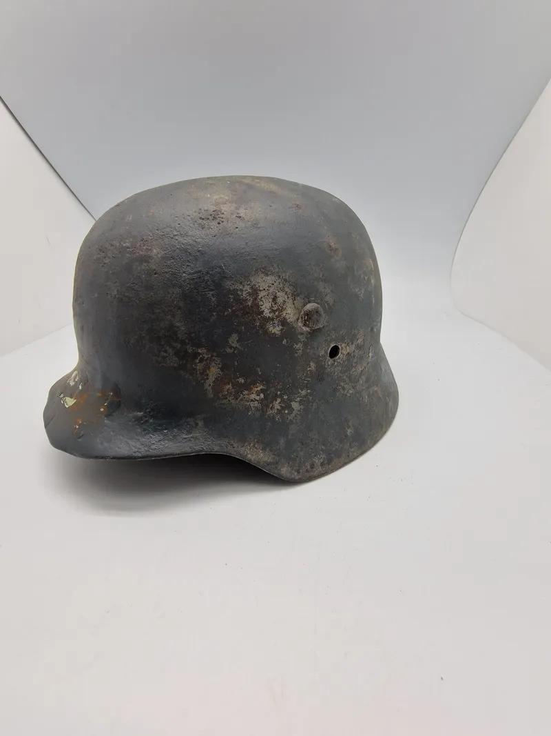 Original tysk hjelm skal - ww2