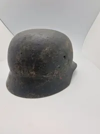 Original tysk hjelm skal - ww2
