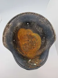 Original tysk hjelm skal - ww2