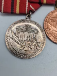 Original tysk medaljespange DDR