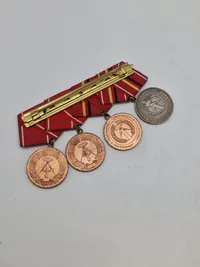 Original tysk medaljespange DDR