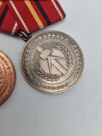 Original tysk medaljespange DDR