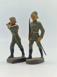 Original tysk Linoliumsfigurer