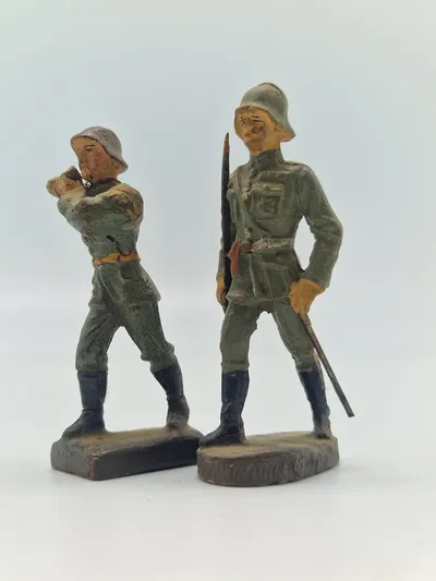 Original tysk Linoliumsfigurer