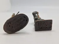 Original tysk Linoliumsfigurer