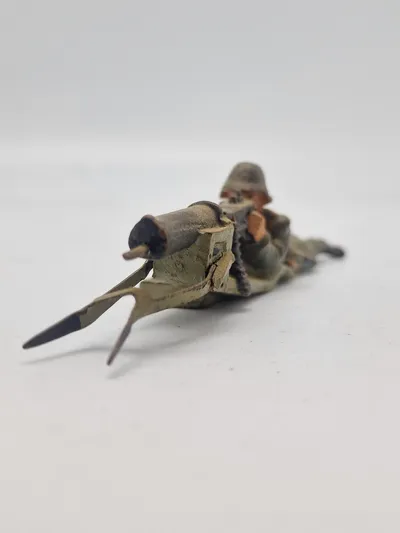 Original tysk Linoliumsfigur