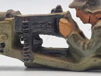 Original tysk Linoliumsfigur