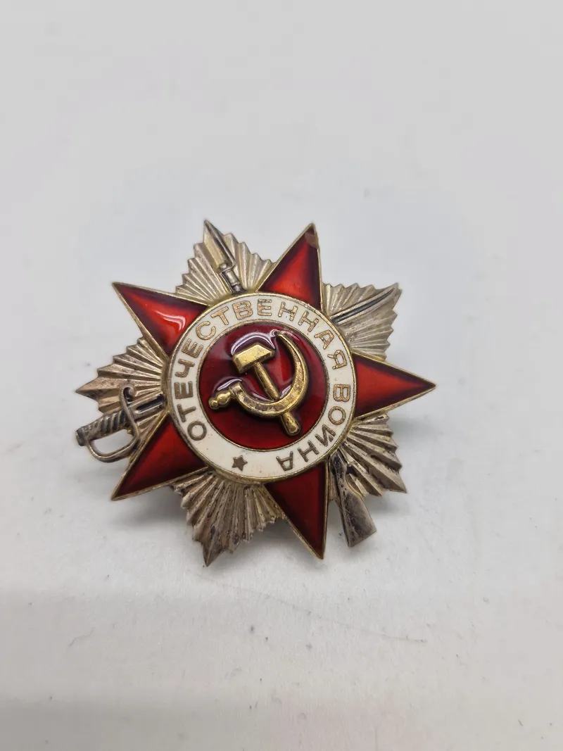 Original USSR Order of the red star - nummeret 1980 udgaven