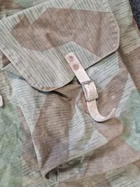 Sjælden original tysk rygsæk lavet af Zeltbahn stof - ww2
