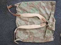 Sjælden original tysk rygsæk lavet af Zeltbahn stof - ww2